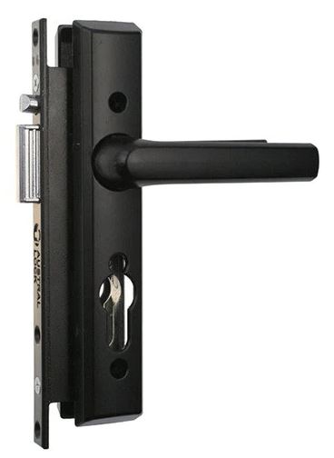 Austral Elegance XC Security Door Lock Black, Internal Snib , No Cylinder Sell Qty 1 = Box of 10