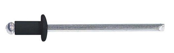 4-2 Aluminium Rivet with Steel Mandrel Diameter 3.2mm Length 6.7mm Monument Sell Qty 1 = Box of 100