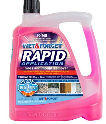 Wet & Forget 2L Rapid Application Exterior Mould Remover.