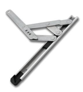 Awning 4 Bar Friction Stay Stainless Steel 502mm, Sell Qty 1 = 1 Box of 25 Pair