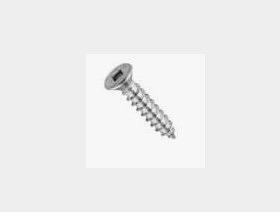 Screw 8G L1&1/4in. Countersunk Head Square Drive Self Tapping Stainless Steel Sell Qty 1 = Box of 200