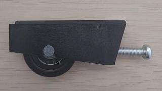 Wardrobe / Door Roller Length61.2 Width14.9 Height25.4 N324NA, Sell Qty 1 = Box of 25