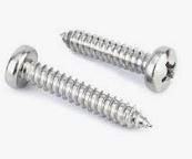 Screw 8G L3/8 in. Pan Head Phillips Drv Self Tapping Stainless Steel Sell Qty 1 = Box of 200