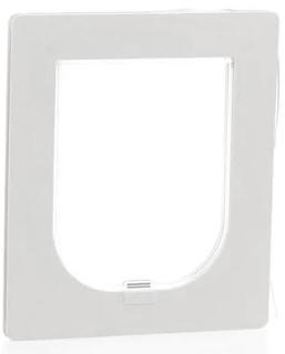 Pet Door White Medium 305mm x 225mm, Sell Qty 1 = Each