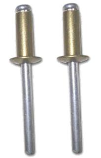 4-2 Aluminium Rivet with Steel mandrel Diameter 3.2mm Length 6.7mm Light Bronze Sell Qty 1 = Box of 1000