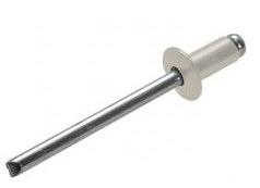 4-2 Aluminium Rivet with Steel Mandrel Diameter 3.2mm Length 6.7mm White Birch Sell Qty 1 = Box of 1000