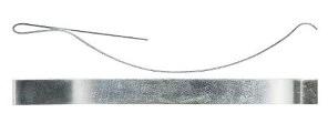 Chrome Plated Steel Flyscreen Springs with fold for ease of location ( 1-4305 ) Sell Qty 1 = Pack of 100